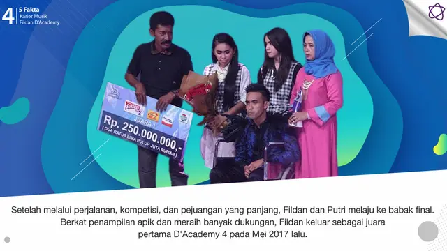 [Bintang] 5 Fakta Karier Musik Fildan D'Academy