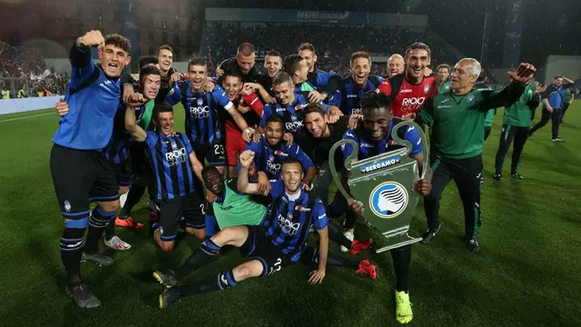 FOTO: Luar Biasa Atalanta Berhasil Lolos ke Liga Champions