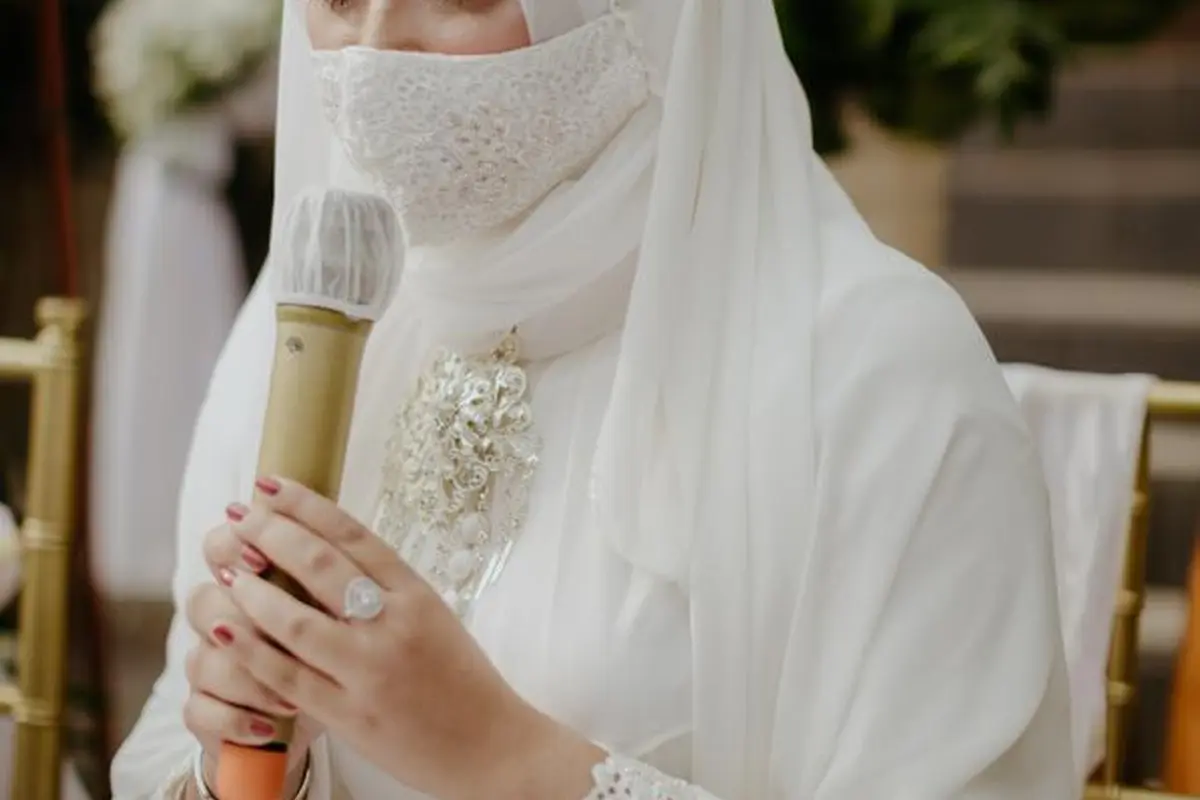 Foto Aya di Hari Pernikahan