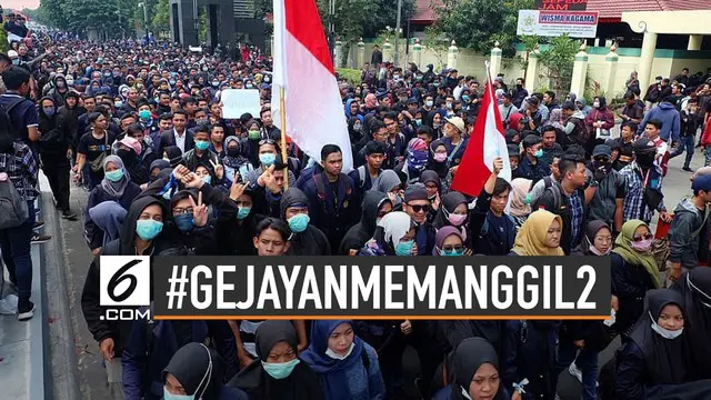 Akun instagram @gejayanmemanggil menjelaskan 9 isi tuntutan #gejayanMemanggil2.