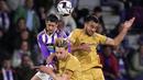Barcelona sudah kebobolan saat laga baru berjalan dua menit akibat gol bunuh diri Andreas Christensen. (AP Photo/Manu Fernandez)