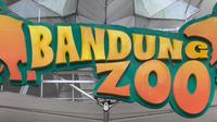 Logo di pintu masuk Bandung Zoo. (Foto: Instagram Bandung Zoo).