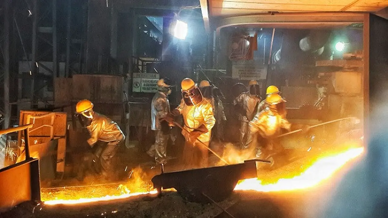 Smelter PT Antam Tbk di Pomalaa, Sulawesi Tenggara (Dok Foto: Liputan6.com/Pebrianto Eko Wicaksono)