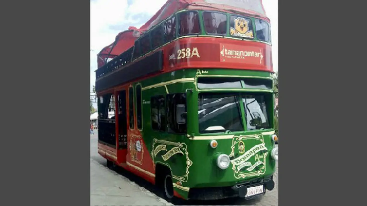 Bus Tingkat 'Domapan' Keliling Malioboro