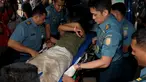 Beberapa korban ledakan gudang amunisi TNI AL dievakuasi ke Rumah Sakit TNI AL Mintohardjo Jakarta pada Selasa 5 Maret 2014 (Liputan6.com/Helmi Fihriansyah).