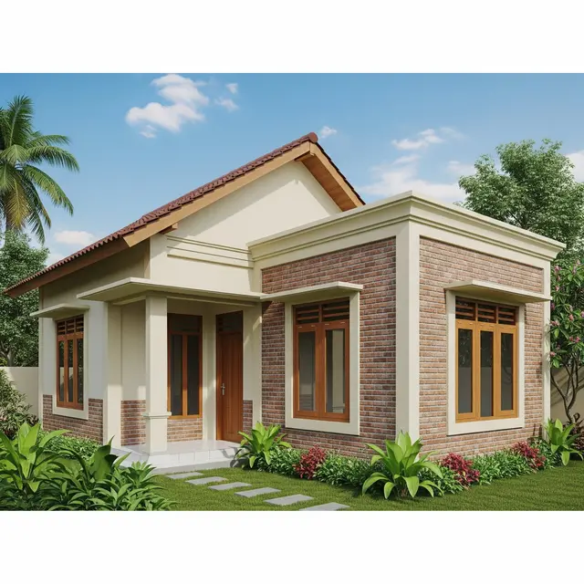 Rumah Compact 25 m² Single Occupancy