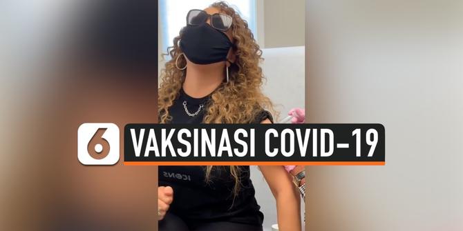 VIDEO: Mariah Carey Teriak 6 Oktaf Saat Disuntik Vaksin Covid-19