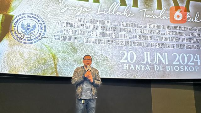 Ahmad Doli Kurnia nobar Lafran di Makassar (Liputan6.com/Istimewa)