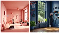 10 Inspirasi Warna Ruang Gym di Rumah, Jadi Lebih Fokus dan Termotivasi