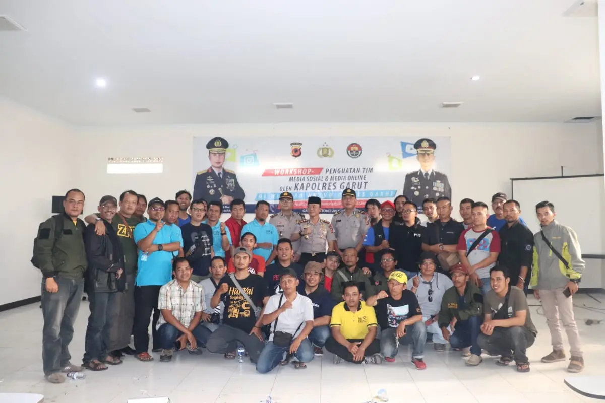 Workshop wartawan dan Kapolres Garut tangkal hoaks