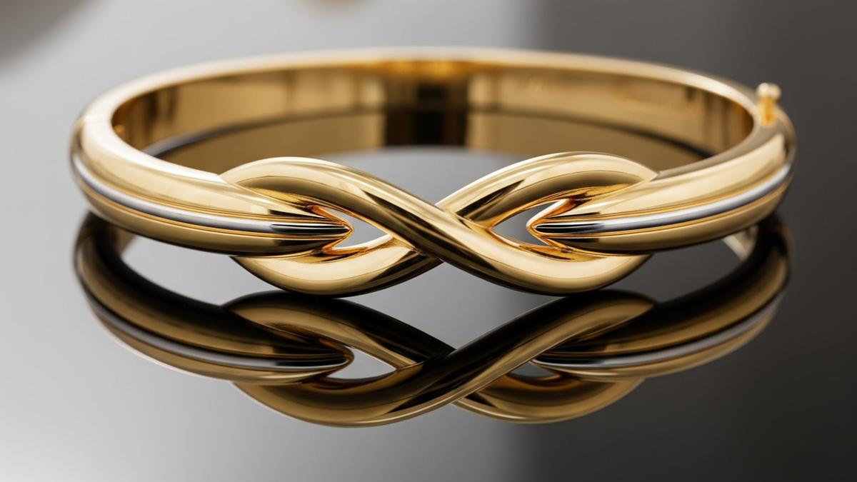 9 Model Gelang Emas Bangle Wanita Motif Klasik dengan Sentuhan Modern, Gaya Abadi