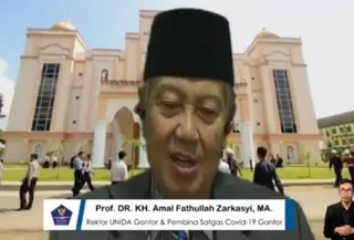 Pimpinan Pondok Modern Darussalam Gontor Amal Fathullah Zarkasyi