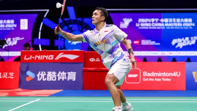 Jonatan Christie - China Masters 2024 - Bulu Tangkis