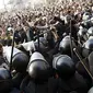 Unjuk rasa anti pemerintah di Tahrir, Kairo. Ribuan warga Mesir menuntut turunnya Presiden Hosni Mubarak yang telah memimpin selama 30 tahun. (ANTARA/REUTERS)