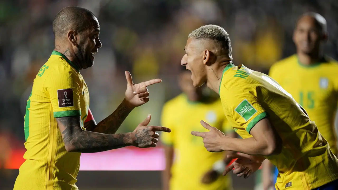 Foto: Richarlison Cetak Brace, Brasil Hajar Bolivia 4 Gol Tanpa Balas