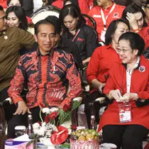 Adapun, tema Rakernas IV PDIP adalah 'Kedaulatan Pangan untuk Kesejahteraan Rakyat Indonesia' dengan sub tema 'Pangan Sebagai Lambang Supremasi Kepemimpinan Indonesia Bagi Dunia'. (Liputan6.com/Angga Yuniar)