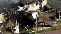 Kecelakaan pesawat tabrak rumah warga di Denver, Colorado. (CBS Denver)