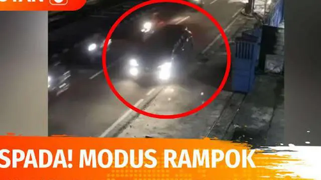 VIDEO: Waspada! Rampok Beraksi dengan Modus Ketuk Kaca Mobil Korban, Ini Rekaman Kejadiannya