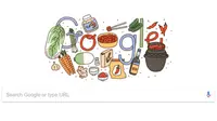 Kimchi muncul dilaman utama Google. (Doc: Istimewa)