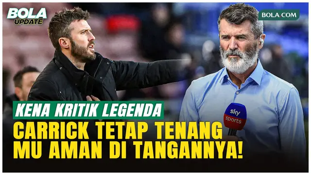 Michael Carrick Tak Gentar Kritik Roy Keane, Fokus Selamatkan MU