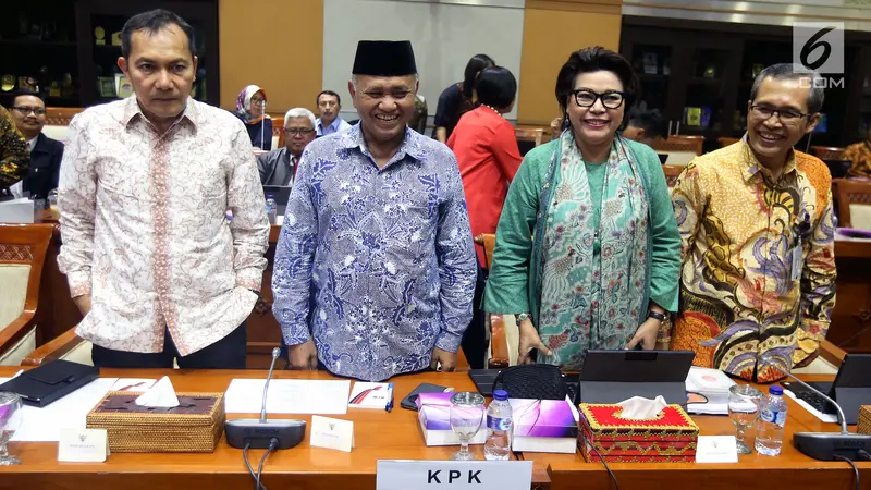 Penuhi Undangan, Seluruh Pimpinan KPK Hadiri RDP dengan Komisi III DPR