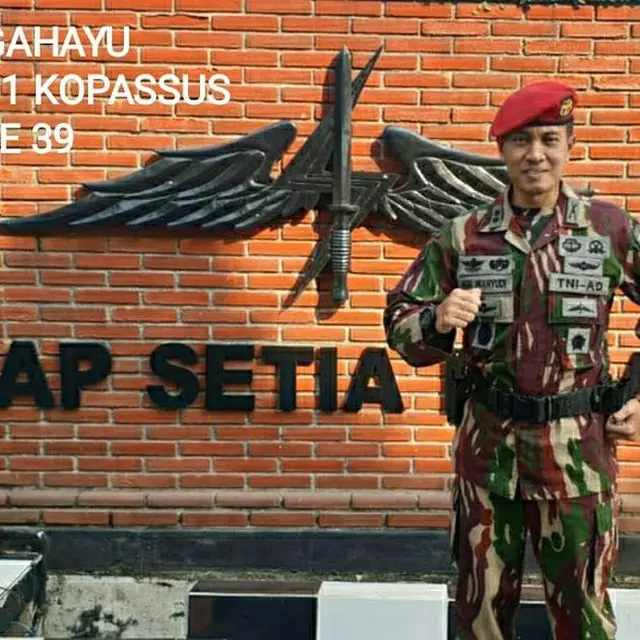 6 Potret Nurwahyudi Calon Suami Juliana Moechtar, Perwira TNI Berpangkat Letkol