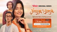 Serial Jingga dan Senja dapat disaksikan di platform streaming Vidio. (Dok. Vidio)