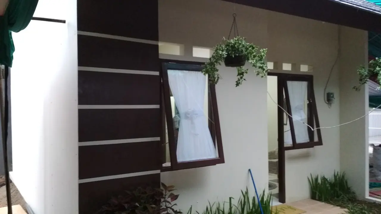 Rumah tapak dengan DP 0 rupiah di Rorotan, Jakarta Utara. (Liputan6.com/Moch Harun Syah)