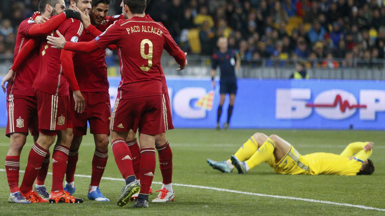 Ukraina vs Spanyol
