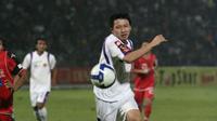 Mantan pemain Persik Kediri, Zang Shuo. (Bola.com/Gatot Susetyo)