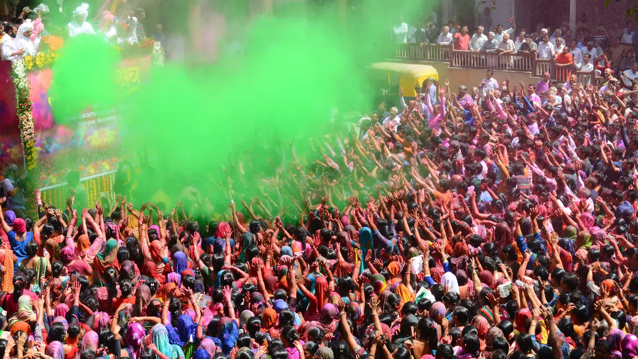Festival Holi di India