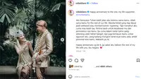 Vidi Aldiano Ucap Terima Kasih Penuh Haru pada Ultah Ke-4 Pernikahan, Sheila Dara Merespons Pakai 2 Kata