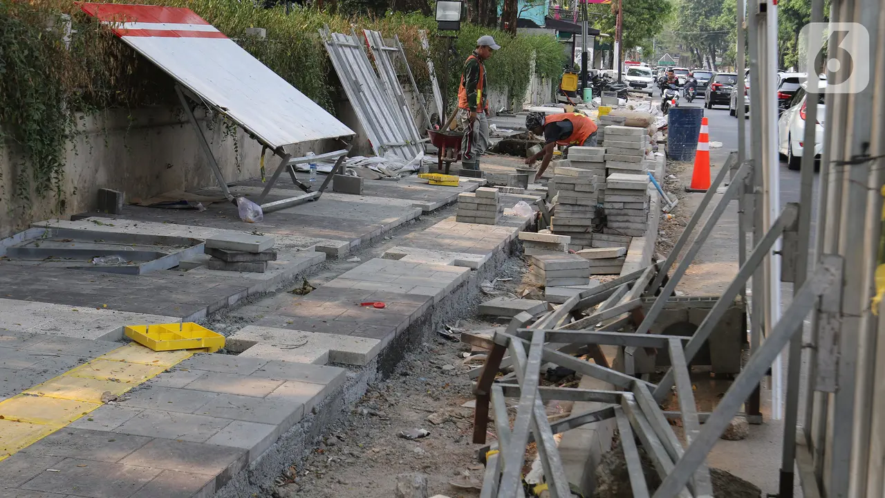 Trotoar di Kemang
