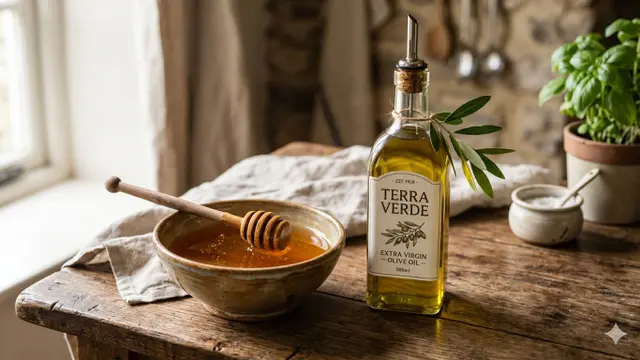 Honey and Olive Oil