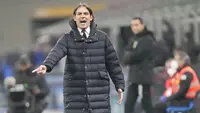 Pasukan Simone Inzaghi itu keluar sebagai pemenang dengan skor tipis 2-1. (AP/Luca Bruno)