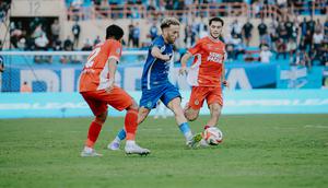 PSIM Yogyakarta berhasil meraih kemenangan 1-0 atas Semen Padang pada laga pekan ke-16 BRI Super League di Stadion Sultan Agung (SSA), Bantul, Minggu (4/1/2026) sore WIB. Gol tunggal kemenangan PSIM dicetak Ze Valente. (dok. PSIM Yogyakarta)