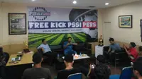Diskusi Free Kick PSSI Pers bersama Joko Driyono dan Gede Widiade (Windi Wicaksono / Liputan6.com)