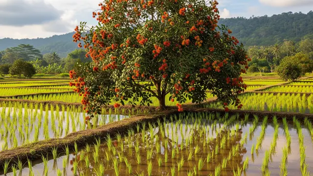 Pohon Buah Produktif untuk Tumpang Sari Pohon Rambutan