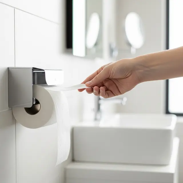 Cara Tepat Menata Tisu Kamar Mandi, Bikin Penggunaan Lebih Mudah