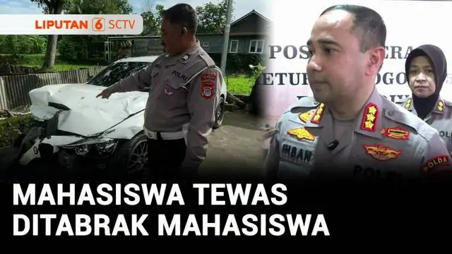 VIDEO: Mahasiswa UGM Tewas Ditabrak Pengendara BMW, Pelaku Kini Jadi Tersangka