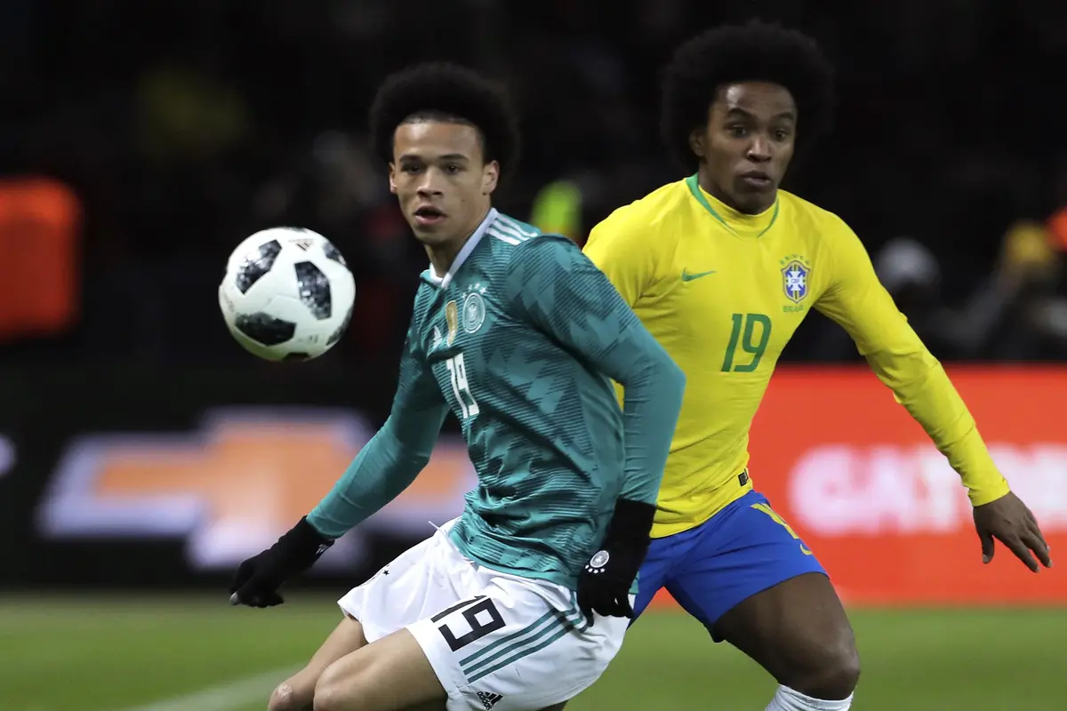 Jerman, Brasil, Laga Persahabatan
