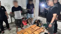 18 Kg Ganja Gagal Beredar di Jakarta, Pelaku Ditangkap di Parkiran Minimarket