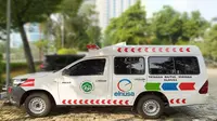Tim Tanggap Darurat Elnusa melalui program Elnusa Emergency Response (EER) mengupayakan bantuan berupa mobil ambulans dan tabung oksigen. (Dok: Elnusa)