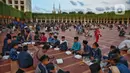Ini merupakan salah satu program amaliyah yang rutin dilaksanakan setiap Ramadan di Masjid Istiqlal, Jakarta. (Liputan6.com/Angga Yuniar)