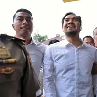 Foto Saipul Jamil di Kejaksaan Negeri Jakarta Utara (Adrian Putra/bintang.com)
