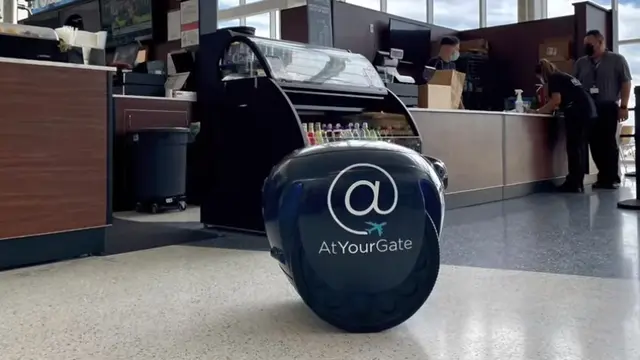 Ada Robot Pembawa Makanan Restoran di Bandara Seattle