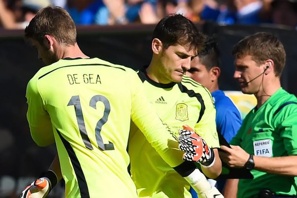 Iker Casillas dan David De Gea