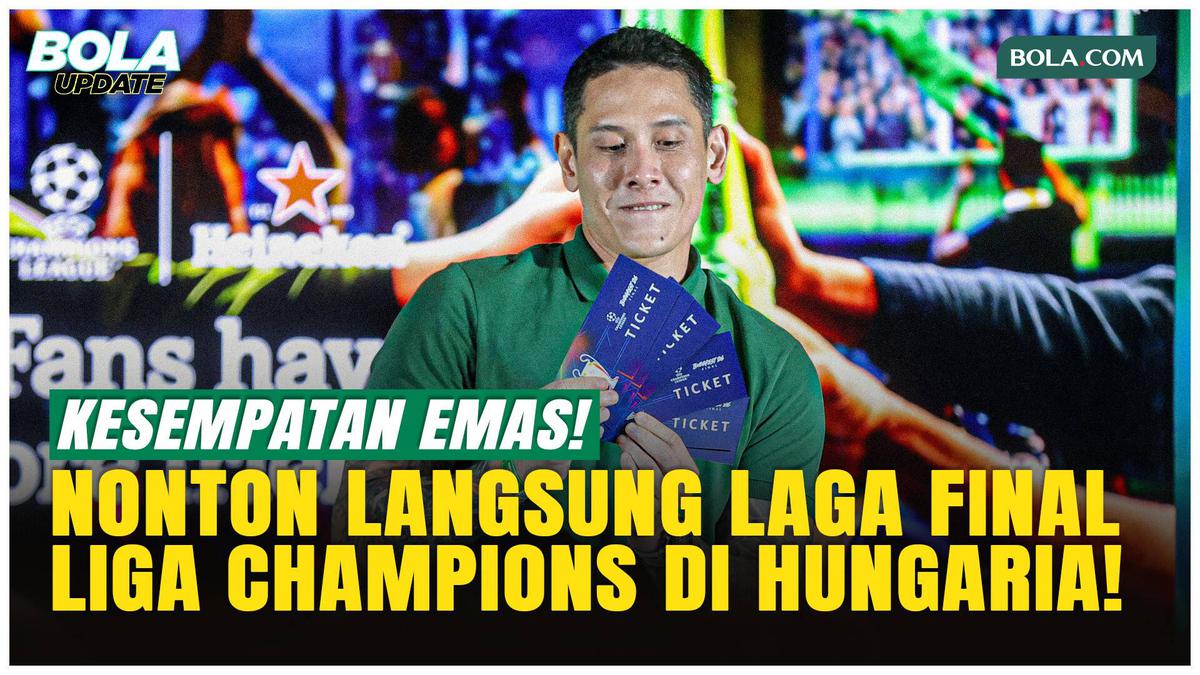 7 Suporter Indonesia Bisa Nonton Final Liga Champions Bareng Ganindra Bimo, Ini Caranya!