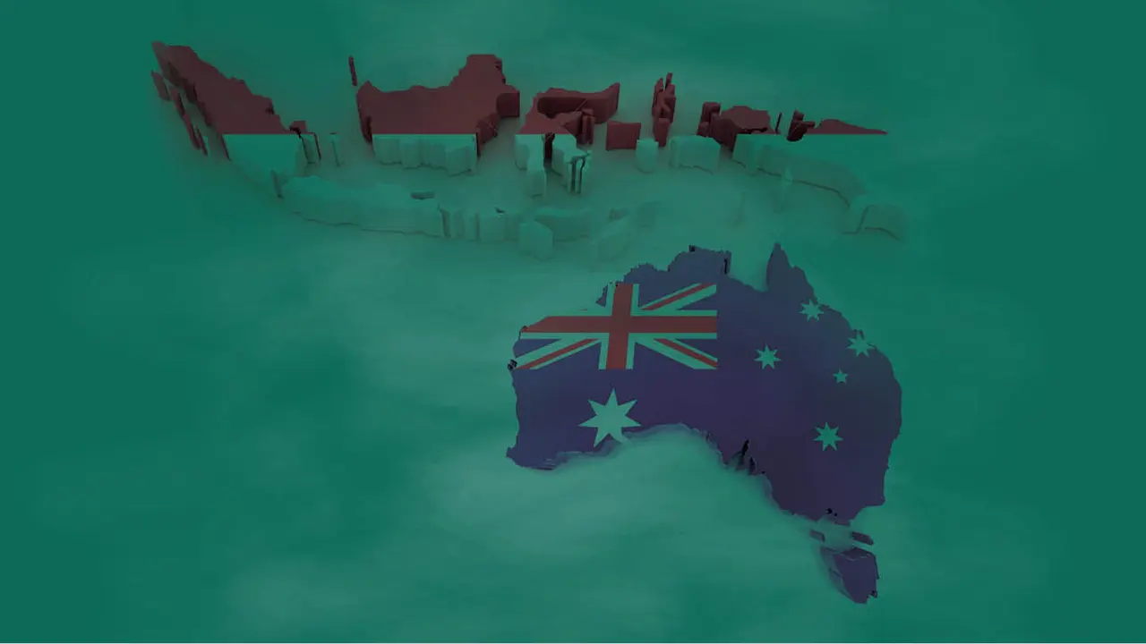 Banner Infografis Indonesia-Australia 