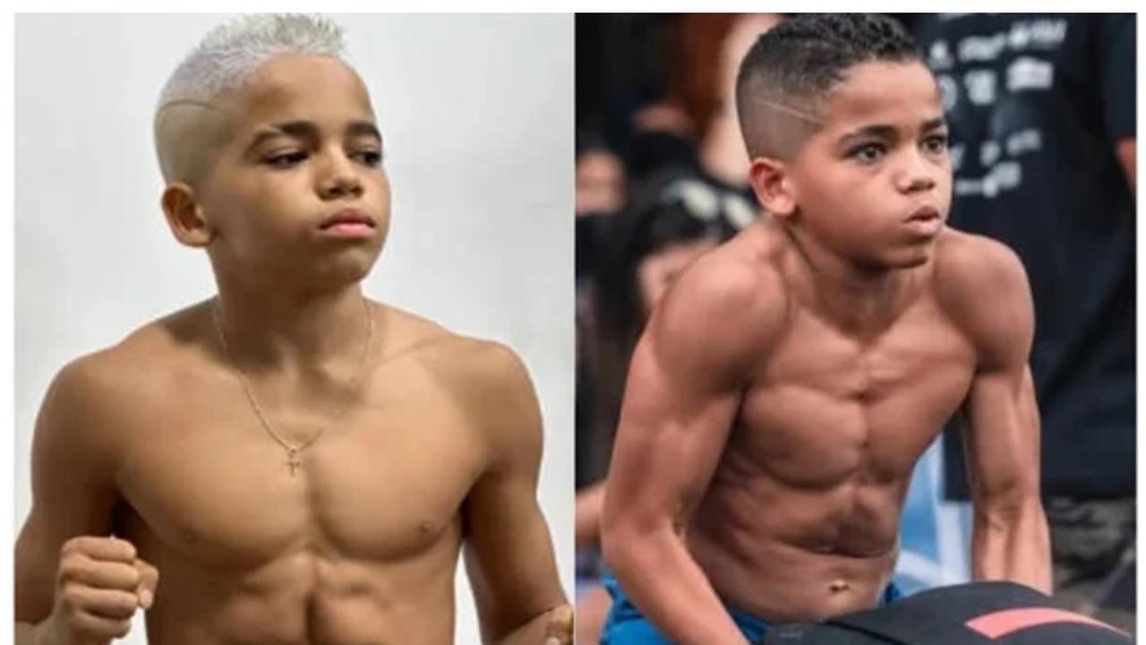 Bocah laki-laki bernama Cauzinho yang dianggap penerus Masa Depan CrossFit Brasil (Tangkapan layar dari website odditycentral.com)